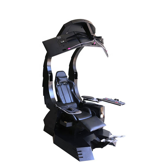 The TITAN......Virtual Reality Leather 9D VR PC Workstation Racing Simulator Gaming Cockpit