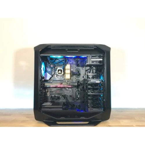 The 5 ALARM is a Custom Gaming PC with Intel i9-9900K RTX 2080 Black Edition